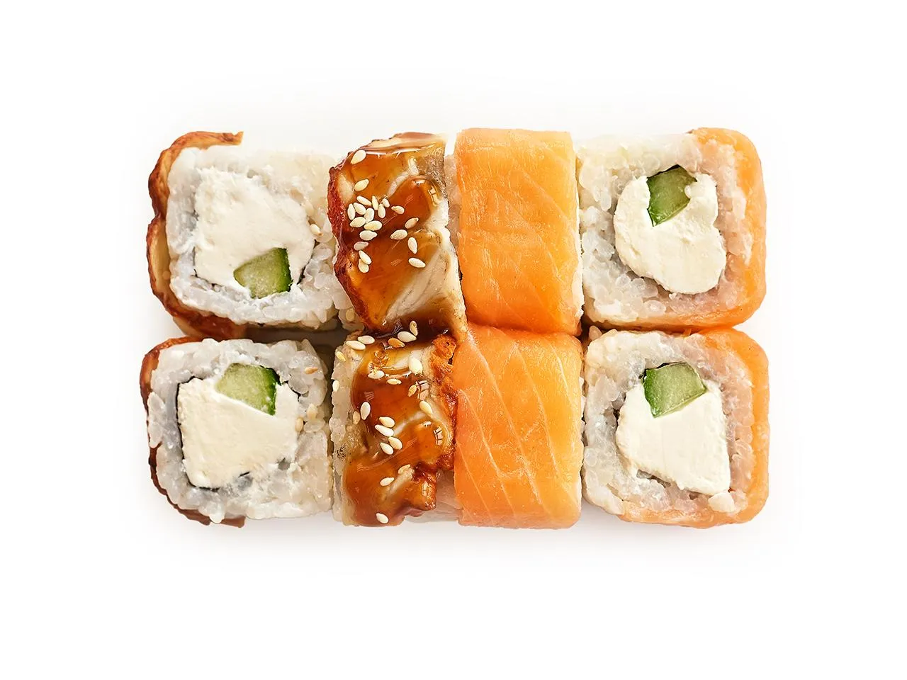 Сет Вместе вкуснее, 56 кусочков + 2 пиццы