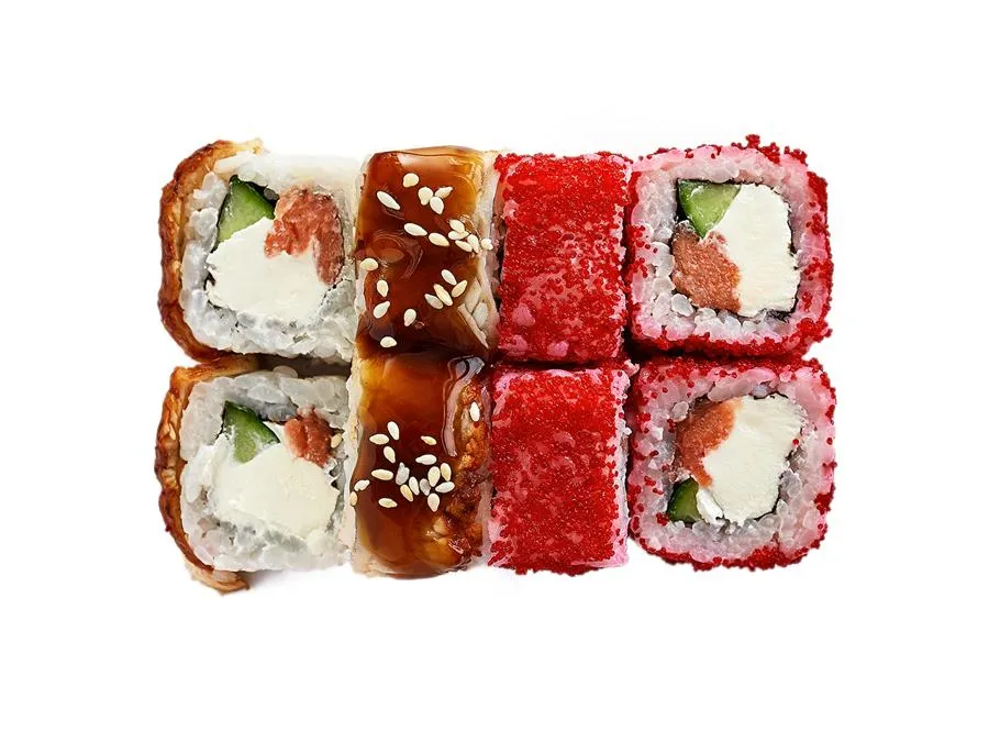 Сет Вместе вкуснее, 56 кусочков + 2 пиццы