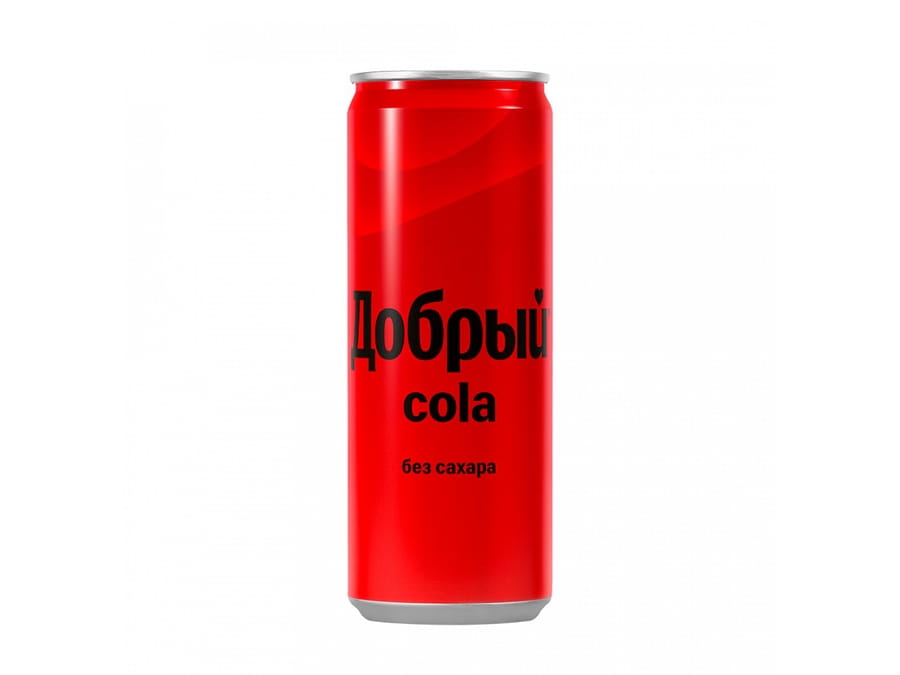 Добрый Cola без сахара, 330 мл