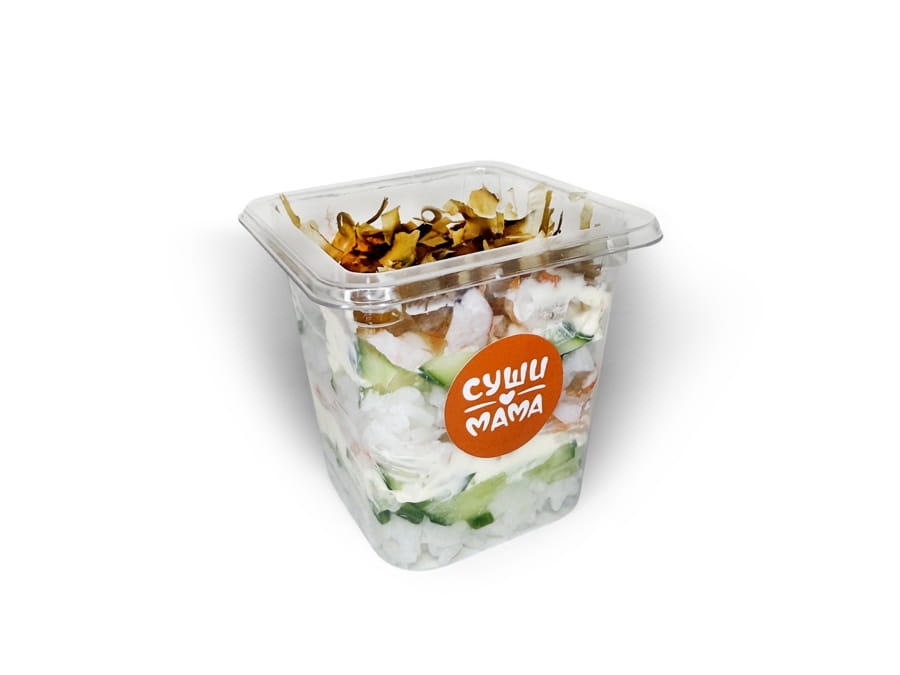 Салат с креветкой