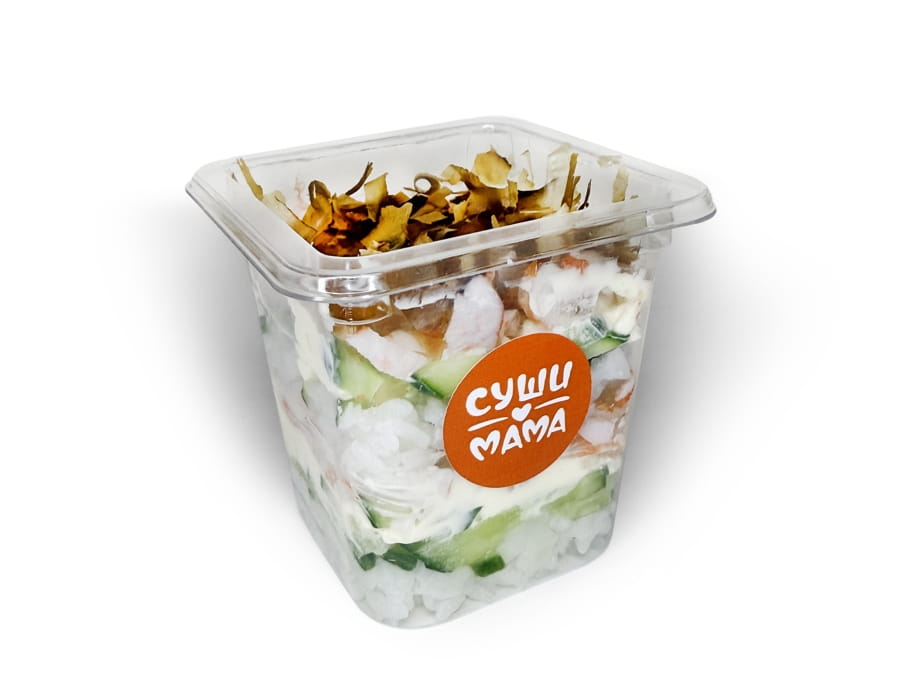 Салат с креветкой