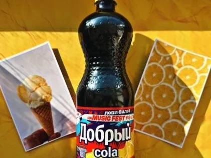 Добрый Cola, вкус ледяной лимон, 1л