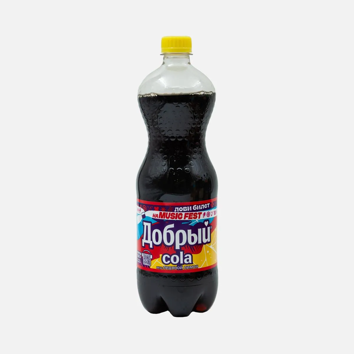 Добрый Cola, вкус ледяной лимон, 1л